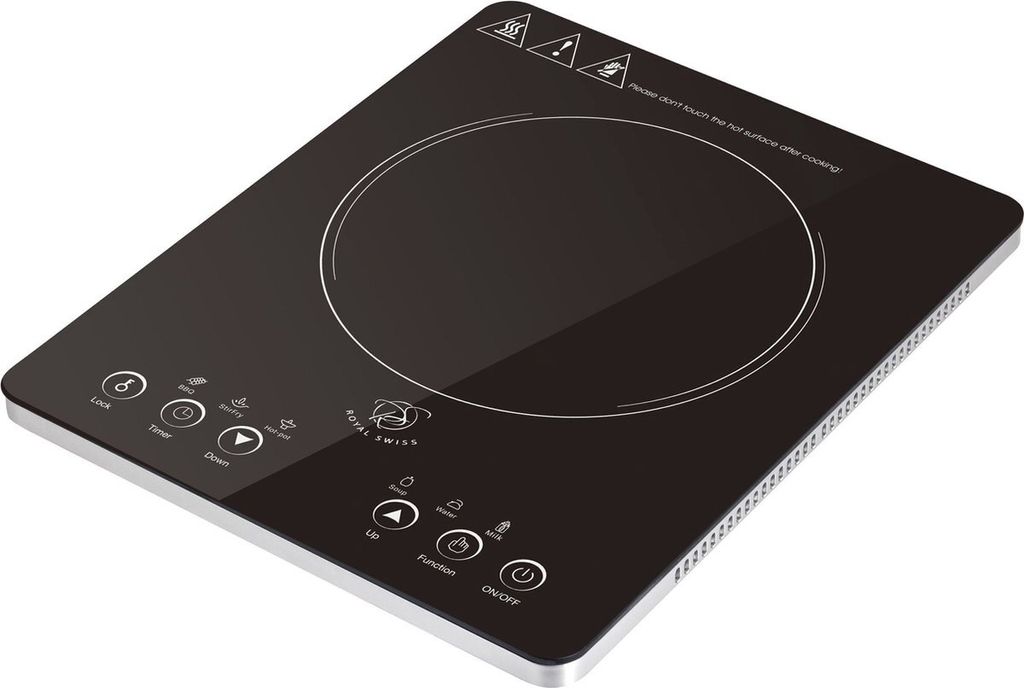 Induktionskochfeld - Freistehend - 1 Brenner - 2000W - Touch-Steuerung