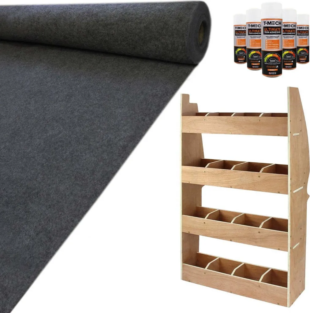 Revêtement moquette extensible 11m² avec colle pour Citroen Berlingo