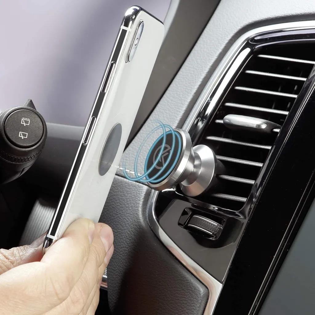 KREMER Supporto Cellulare Auto - Basta Cadute, Solo Magnete Vero