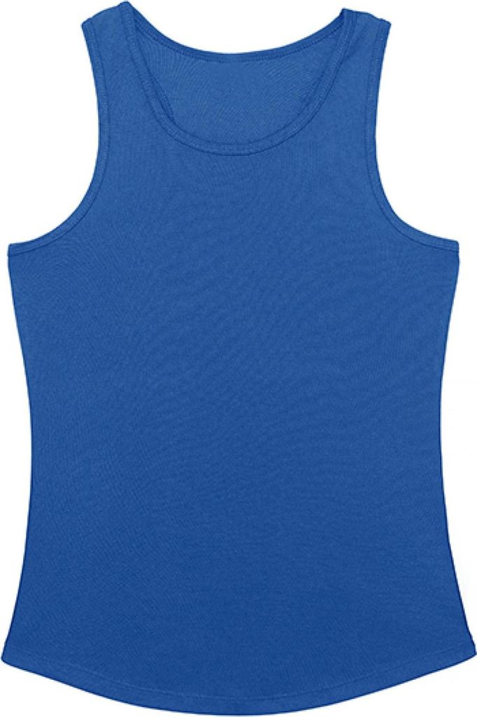 Just Cool JC015 | Girlie Cool Tank Top Sport T-Shirt + WRAP - Farbe: Royal Blue - Größe: S