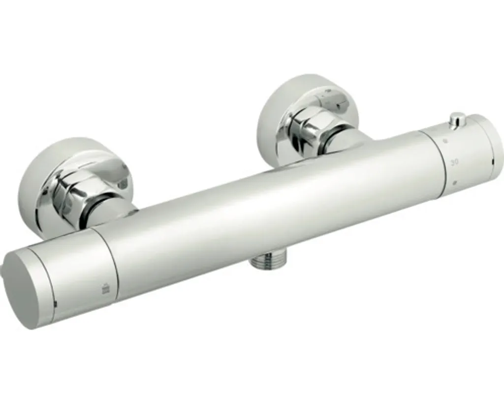 Mitigeur de douche Titania Chrome Novaservis avec sécurité 38°C