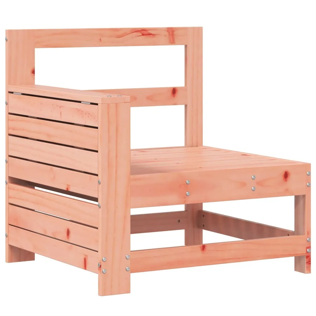 Divano da Giardino Douglas in Legno Massiccio con Tavolino Integrato