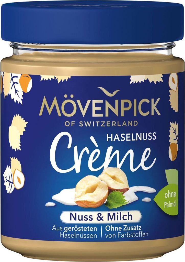 Mövenpick Haselnuss Crème Nuss & Milch, 300g Produktbild 