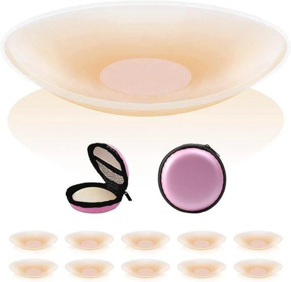 Cache-tétons silicone invisibles pour mariage et soirées lot de 5 M