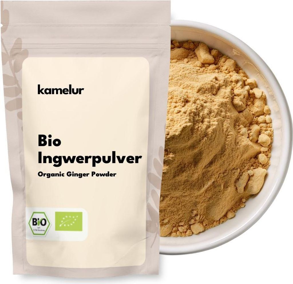Kamelur Bio Ingwer Pulver 500 g