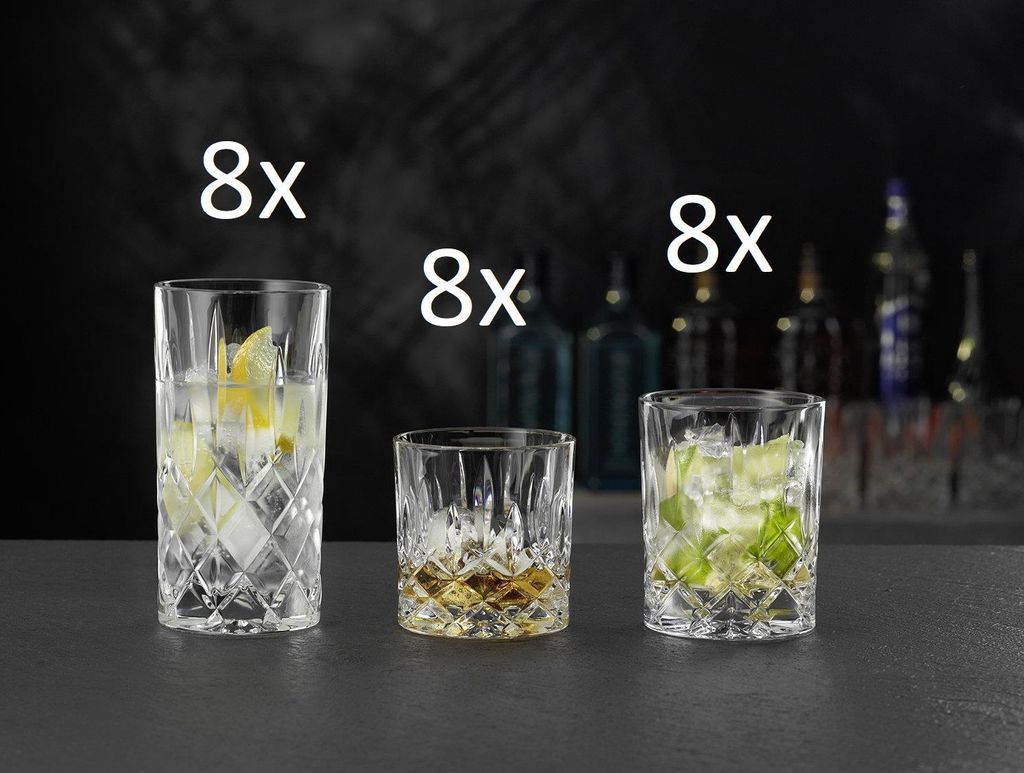 Nachtmann Noblesse Becher Set 24tlg. Longdrink, Whisky, Zdjęcie produktu 