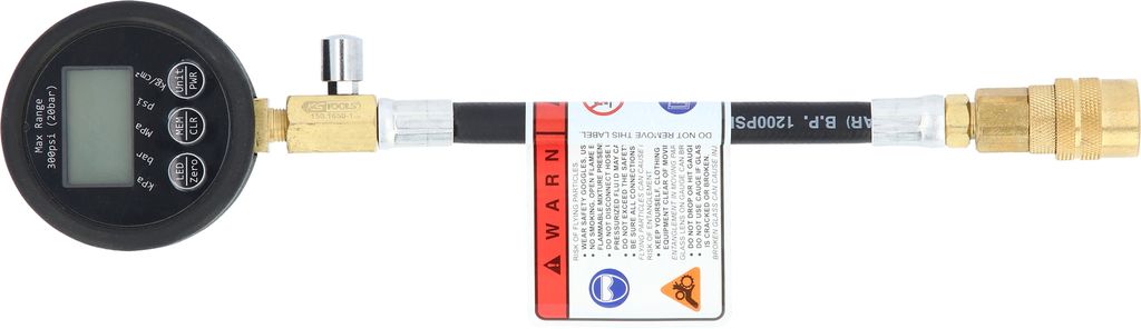 KS Tools Manometer digital, 150.1650-1