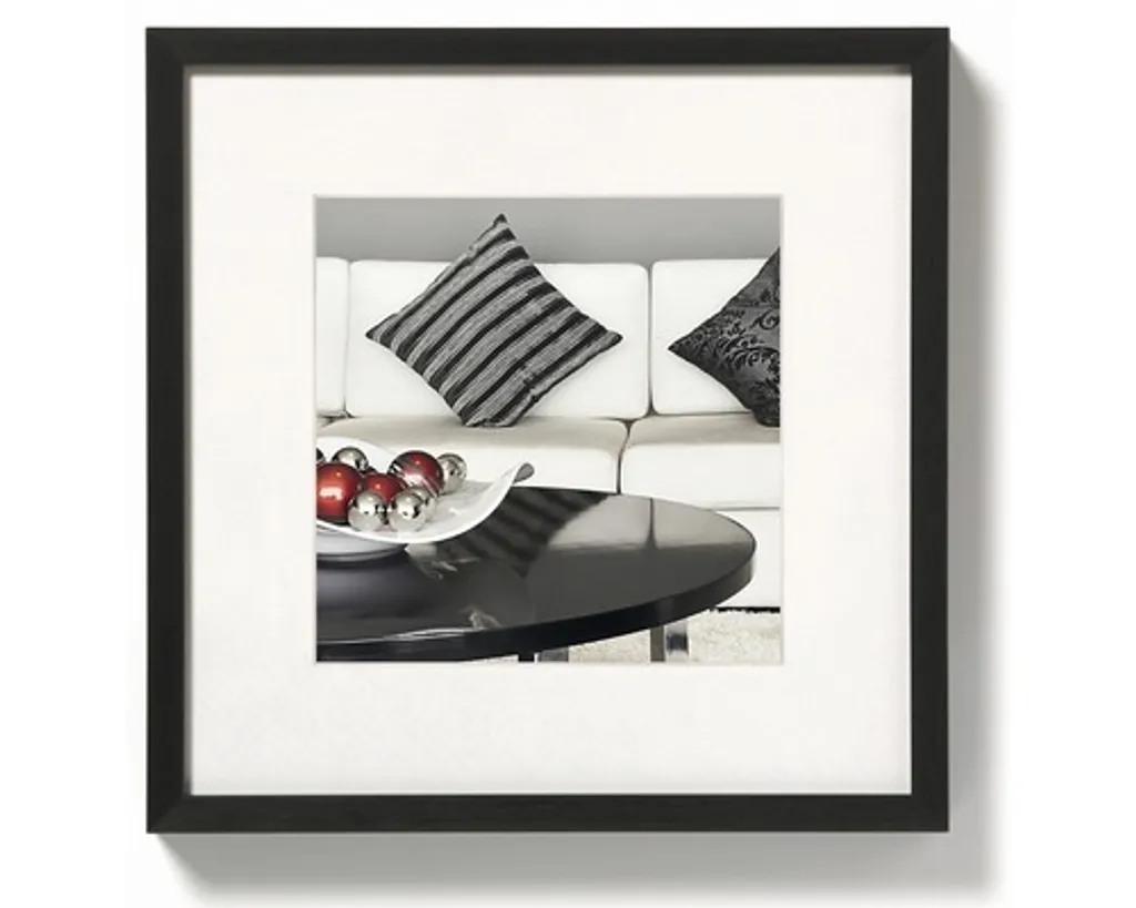 Cornice Foto Walther Chair 30x30 Alluminio Nero - Ricordi Protetti - 10