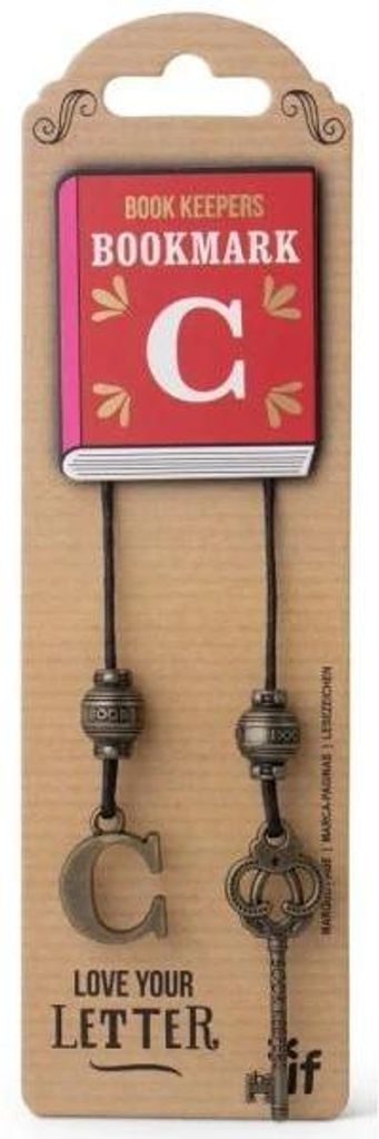 Book Keepers – Lesezeichen für das Buch, Buchstabe C – IF