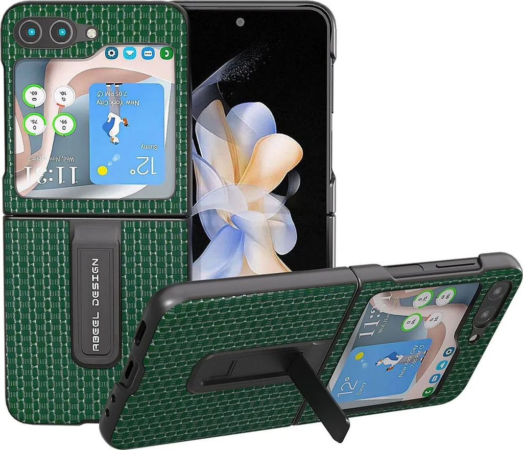Custodia Samsung Z Flip5 Sottile in Pelle | Cover Leggera Protettiva