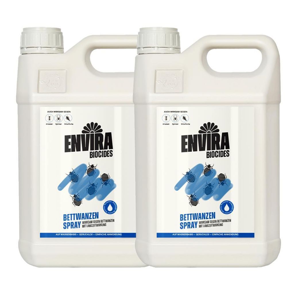 Envira Bettwanzen Abwehrspray 2x5L Produktbild 