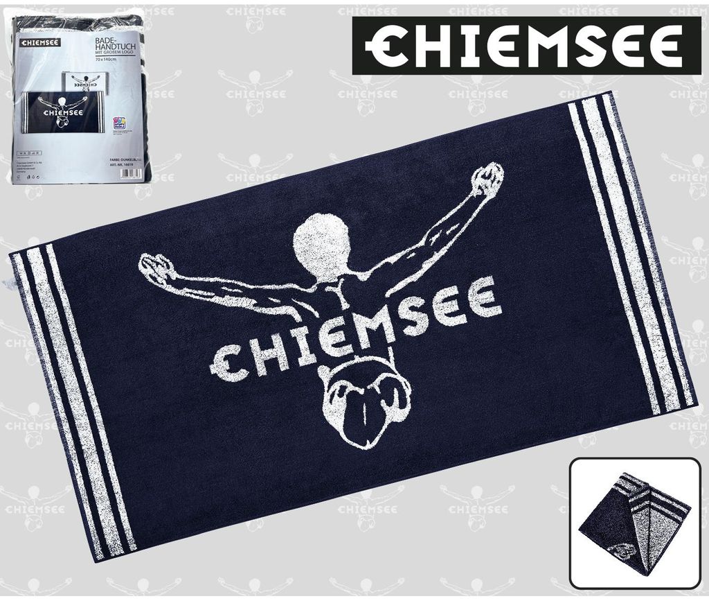 Chiemsee Handtuch Badehandtuch 70x140cm Baumwolle Produktbild 