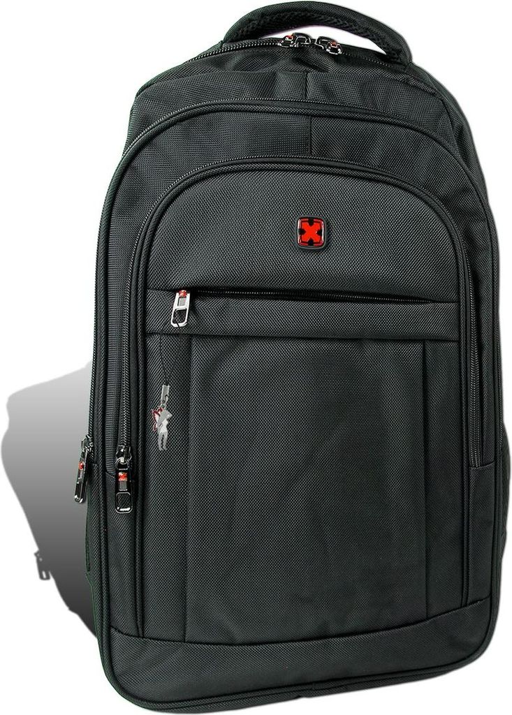 Travel N Meet Businessrucksack, Rucksack gepolstert schwarz Herren D2ORD4223S