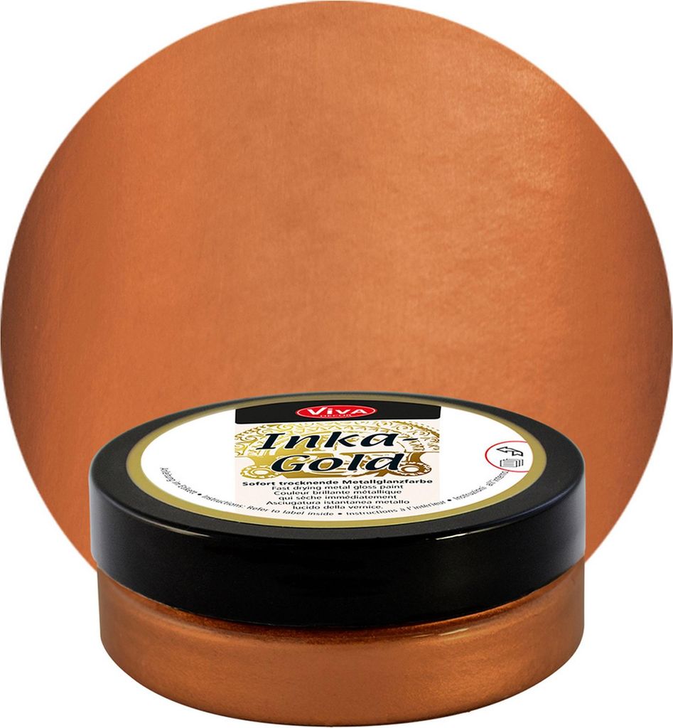 Viva Decor 120490336 ViVA DECOR Inca oro, 62,5 g, rame Immagine del prodotto 