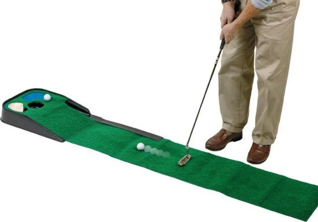 Tapis de putting vert pour Hazard avec retour de balle automatique 3m