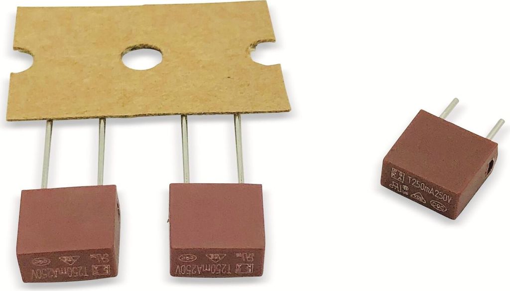 ESKA Kleinstsicherung, 883119, 1,6A, 250VAC, eckig