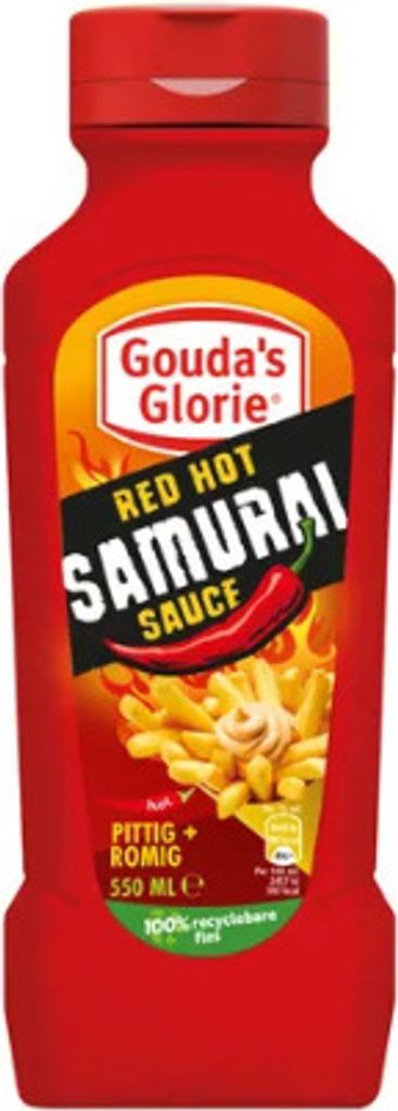 Sos Gouda's Glorie Red Hot Samurai (550 ml) Zdjęcie produktu 