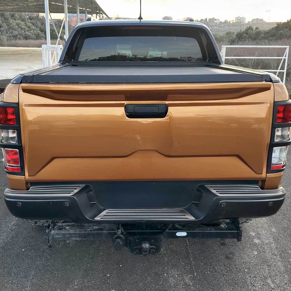 Ladekantenschutz Stoßstangenschutz für Ford Ranger 2015-24 Edelstahl Chrom 3tlg