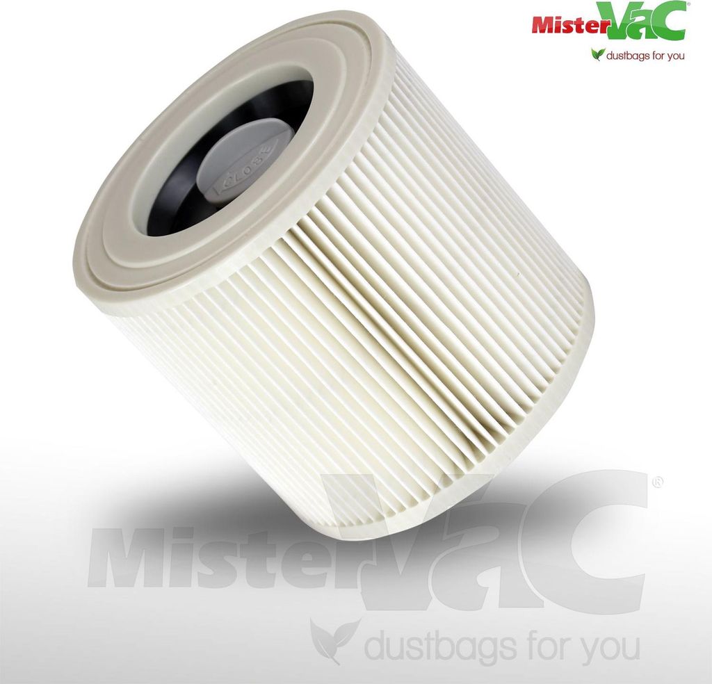 MisterVac Lamellenfilter Ersatzfilter kompatibel mit Kärcher SE 4001
