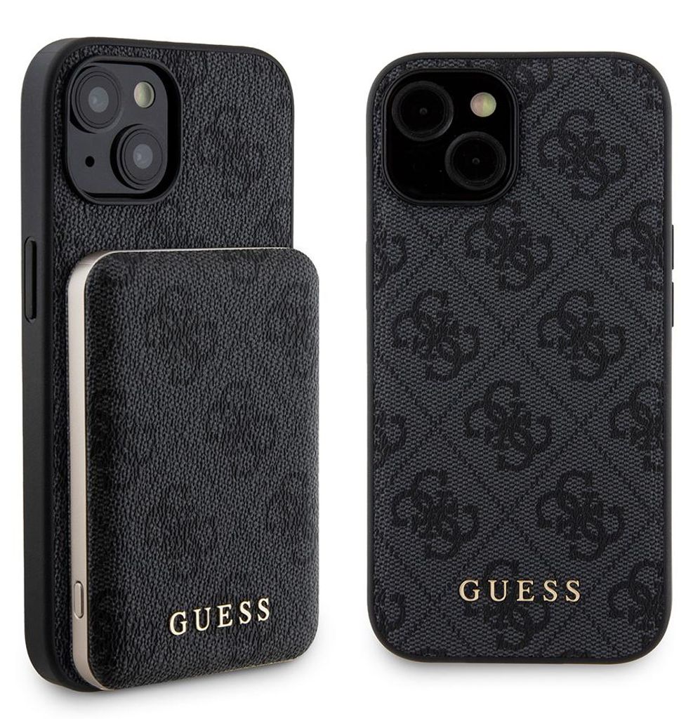 Guess Bundle Pack MagSafe 4G Metal Gold Logo - sada pouzdra Obrázek produktu 