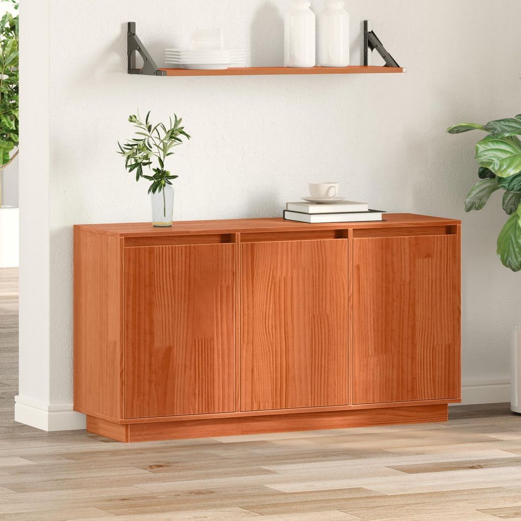 Maison Exclusive - Sideboard Braun Eichen-Optik 111 x 34 x 60 cm