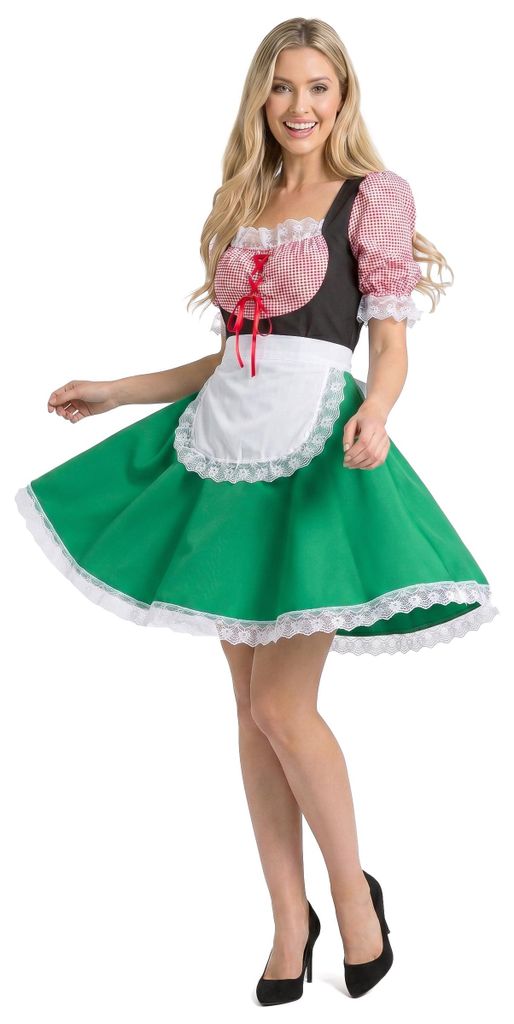 Bavorský kostým dirndl pre dospelých L Obrázok produktu 
