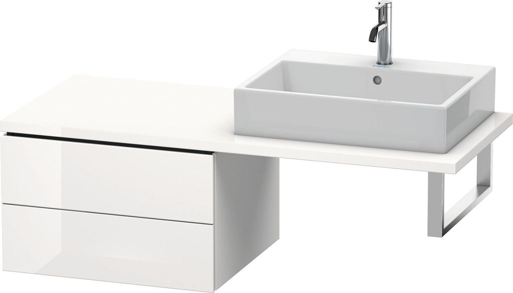 Duravit Konsolenunterschrank L-CUBE 400 x 620 x 547 mm weiß hochglanz