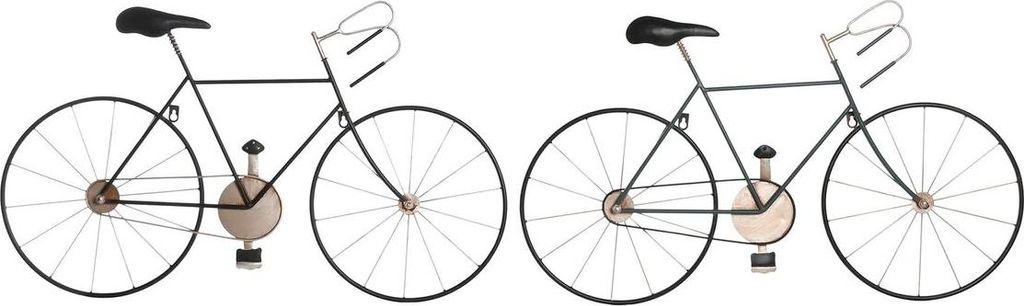 Deko-Figur DKD Home Decor 78 x 2,5 x 45 cm Fahrrad Vintage (2 Stück)