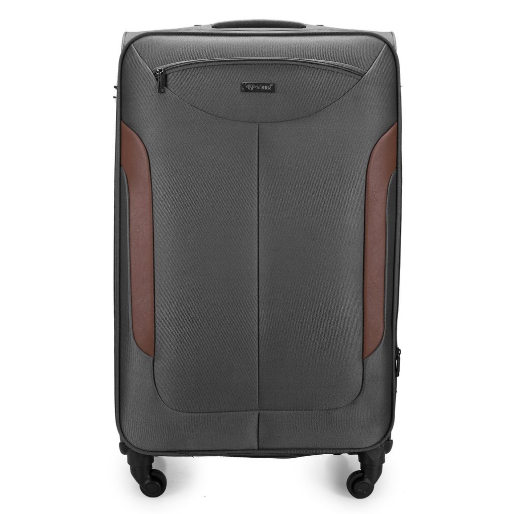 Mittleres Etui M STL1801 dunkelgrau-braun Produktbild 