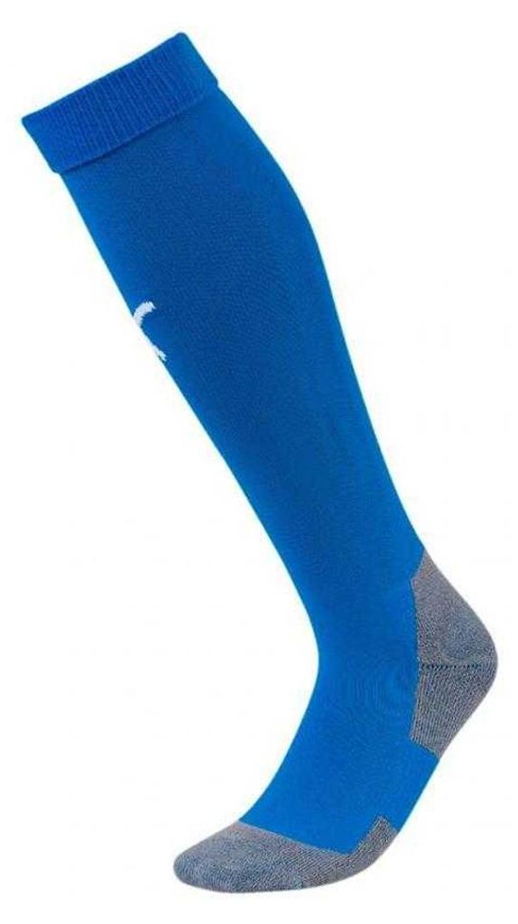 Puma - "Liga Core" Fußballsocken für Kinder PP6080 (31 EU - 33,5 EU) (Blau/Grau)