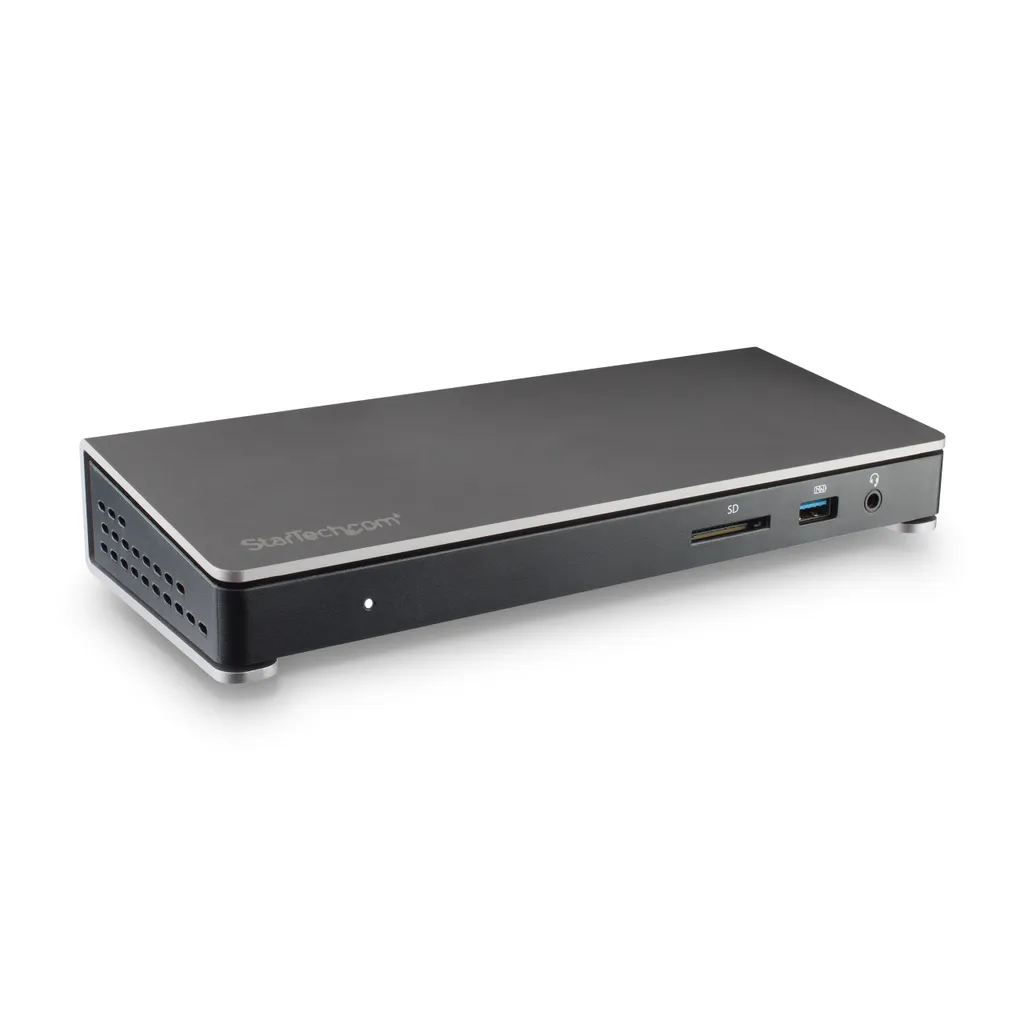 Dock Thunderbolt 3 pour bureau d'architecte et graphiste double écran 4K