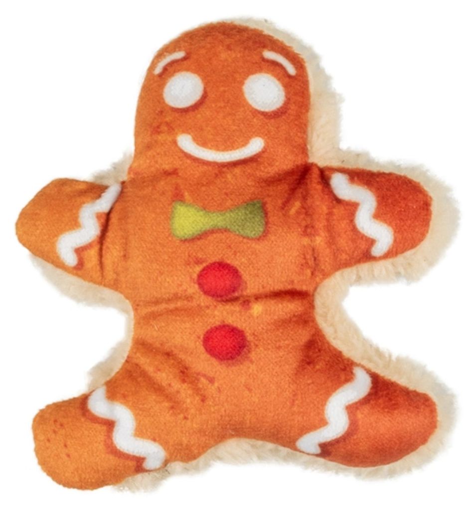 Duvoplus Xmas Fluffy Perníkový panáček s kočičí mátou Obrázek produktu 