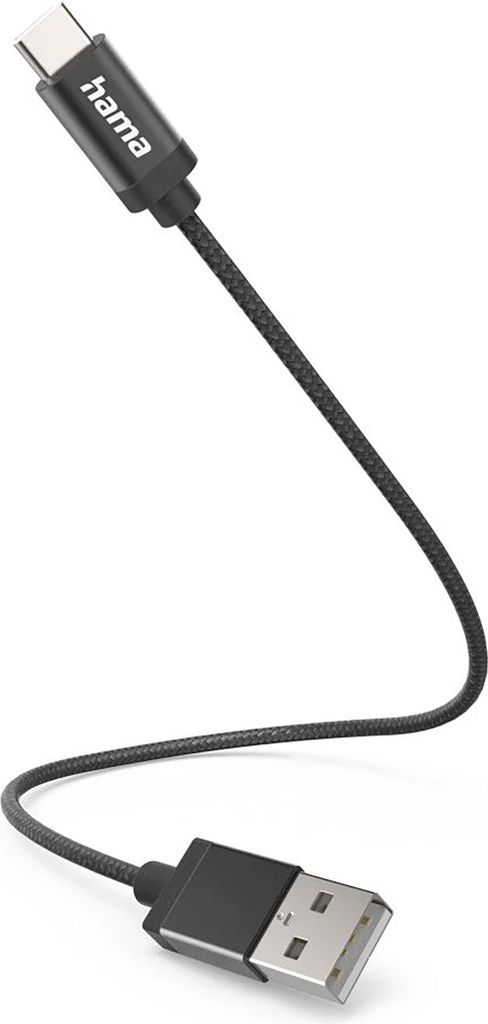 hama 00201600 cavo di ricarica hama nero 0,2 m Immagine del prodotto 