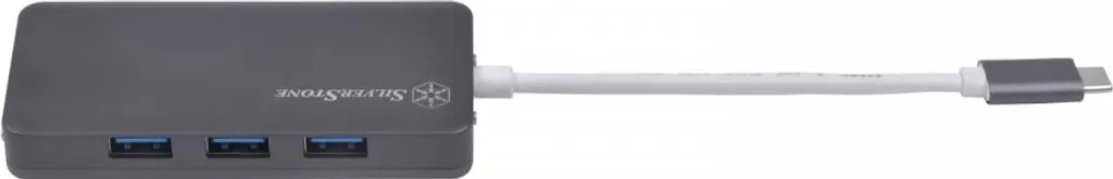Adaptateur Silverstone SST-EP14C USB-C vers HDMI Gris pour PC - 4