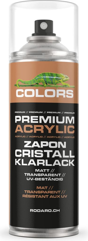 Zapon Cristall Klarlack Sprühlack, 400ml Spraydose Produktbild 