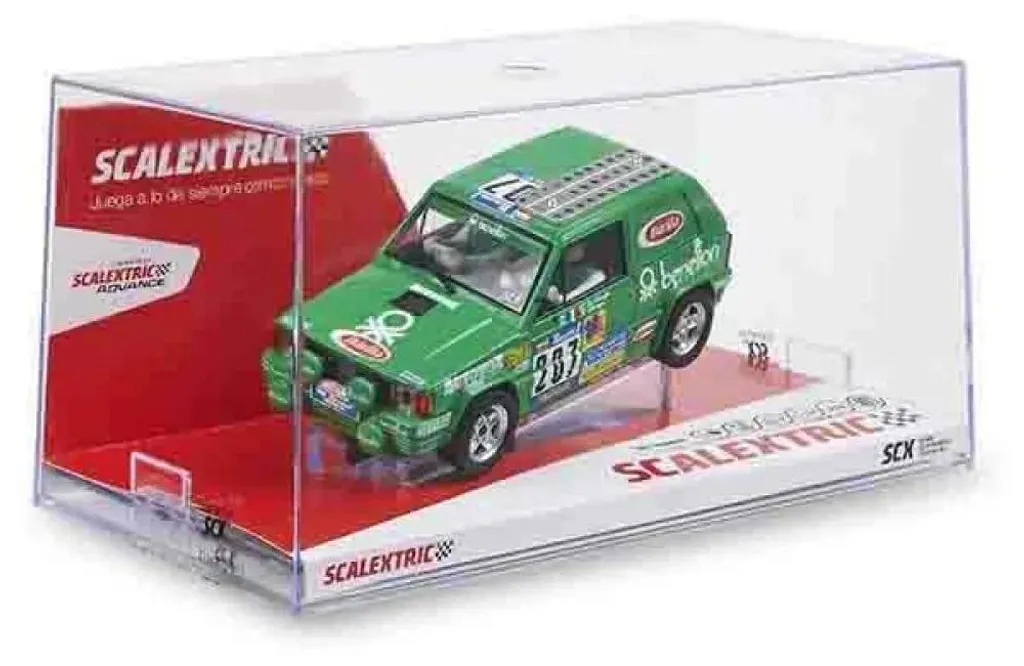 Scalextric Fiat Panda Dakar Classic - Voiture de Slot Verte 1:32 - 3