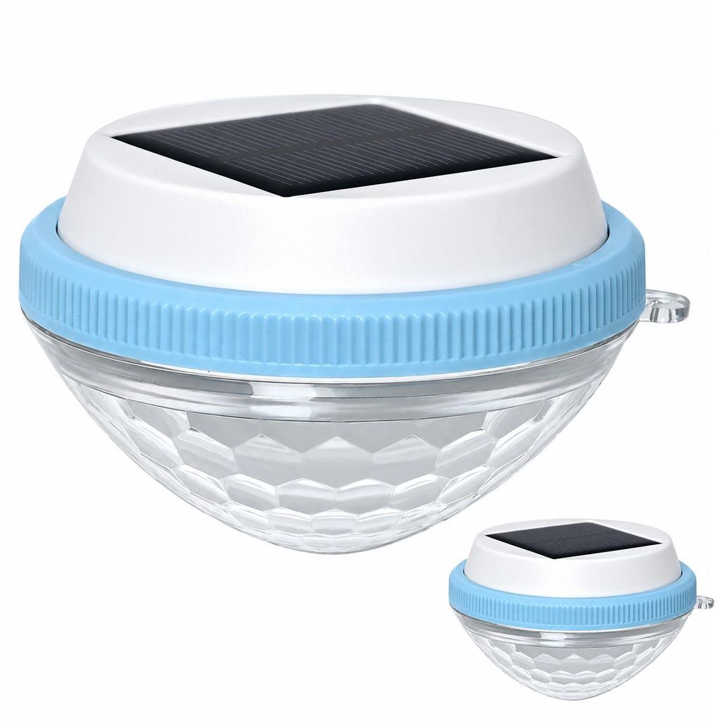 Solarbetriebene schwimmende LED-Poollichter, RGB Produktbild 