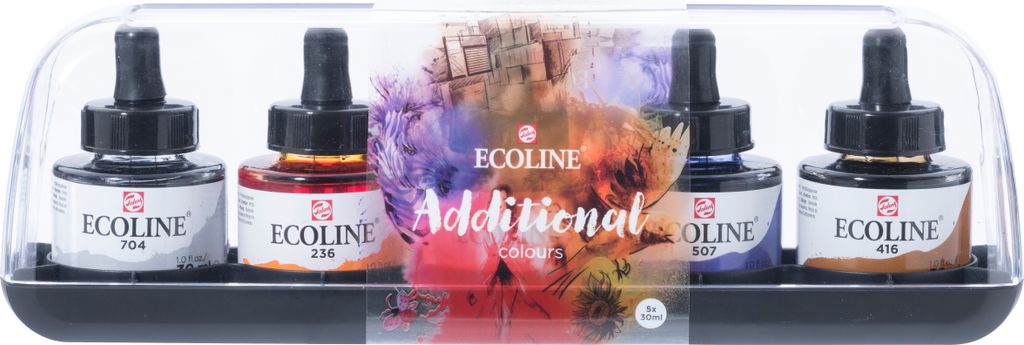 Talens 11259901, Vodová barva, Tekutina, 30 ml, 5 kusů Obrázek produktu 
