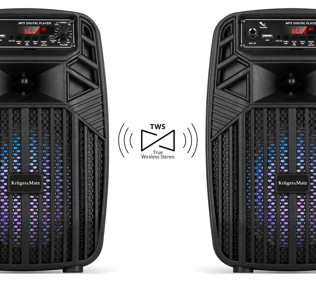 Enceinte Bluetooth Kruger&Matz Music Box Mini - Haut-parleur portable - 13
