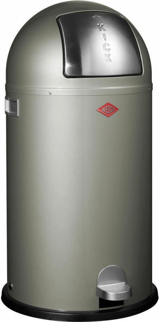 WESCO Tretabfalleimer 177731-03 KICKBOY in Neusilber mit 40 Produktbild 5