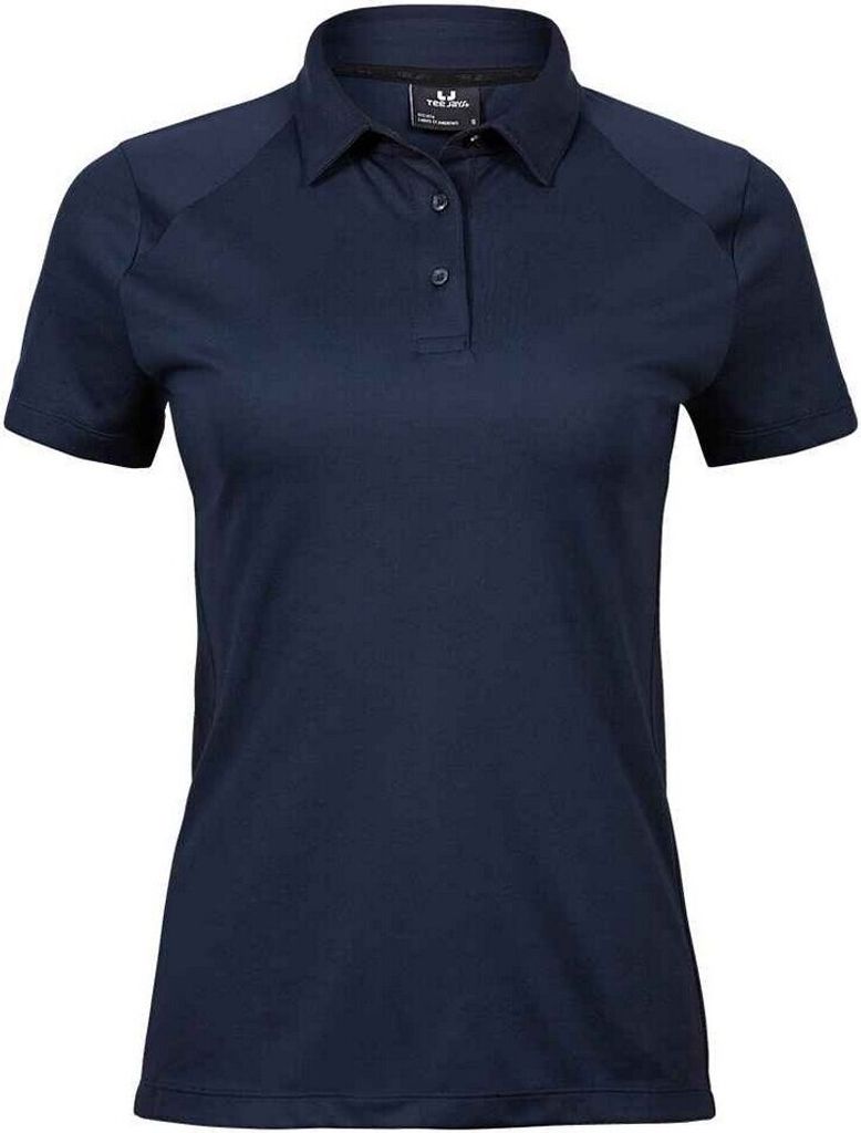 Tee Jays - "Luxury" Poloshirt für Damen - Sport PC5256 (3XL) (Marineblau)