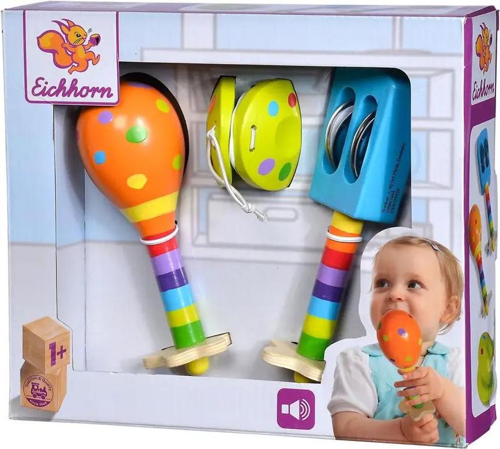 Eichhorn Music Set with Maracas, Sada hudebních hraček, 1 Obrázek produktu 