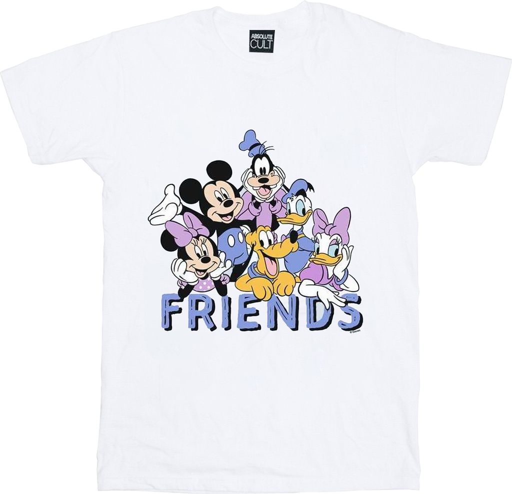 Disney - T-Shirt für Damen BI38008 (3XL) (Weiß)