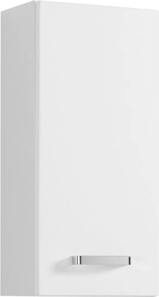 Petit placard mural blanc Bologna en MDF design moderne 30x64x20