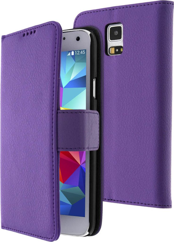 Flip-Schutzhülle mit Standfunktion Samsung Galaxy S5/ Galaxy S5 Neo – Violett