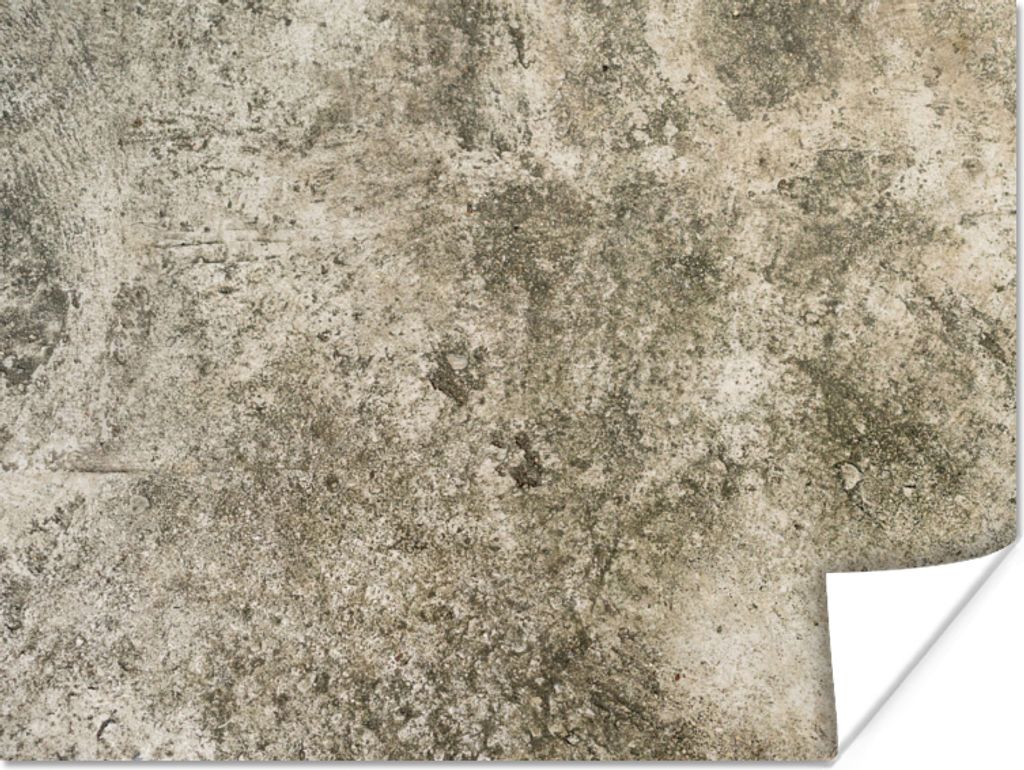 MuchoWow Poster Zement - Braun - Beton - Vintage 120x90 cm - Wandbild