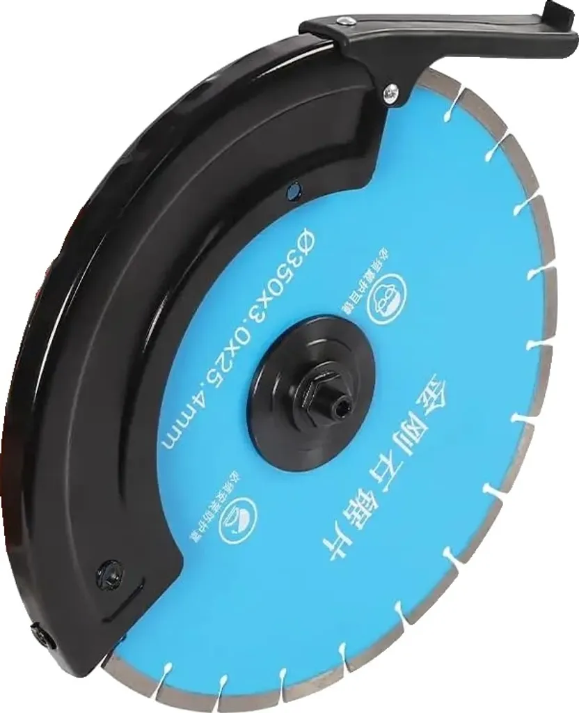 Scie à béton électrique 3000W rouge avec profondeur de coupe 13,5 cm
