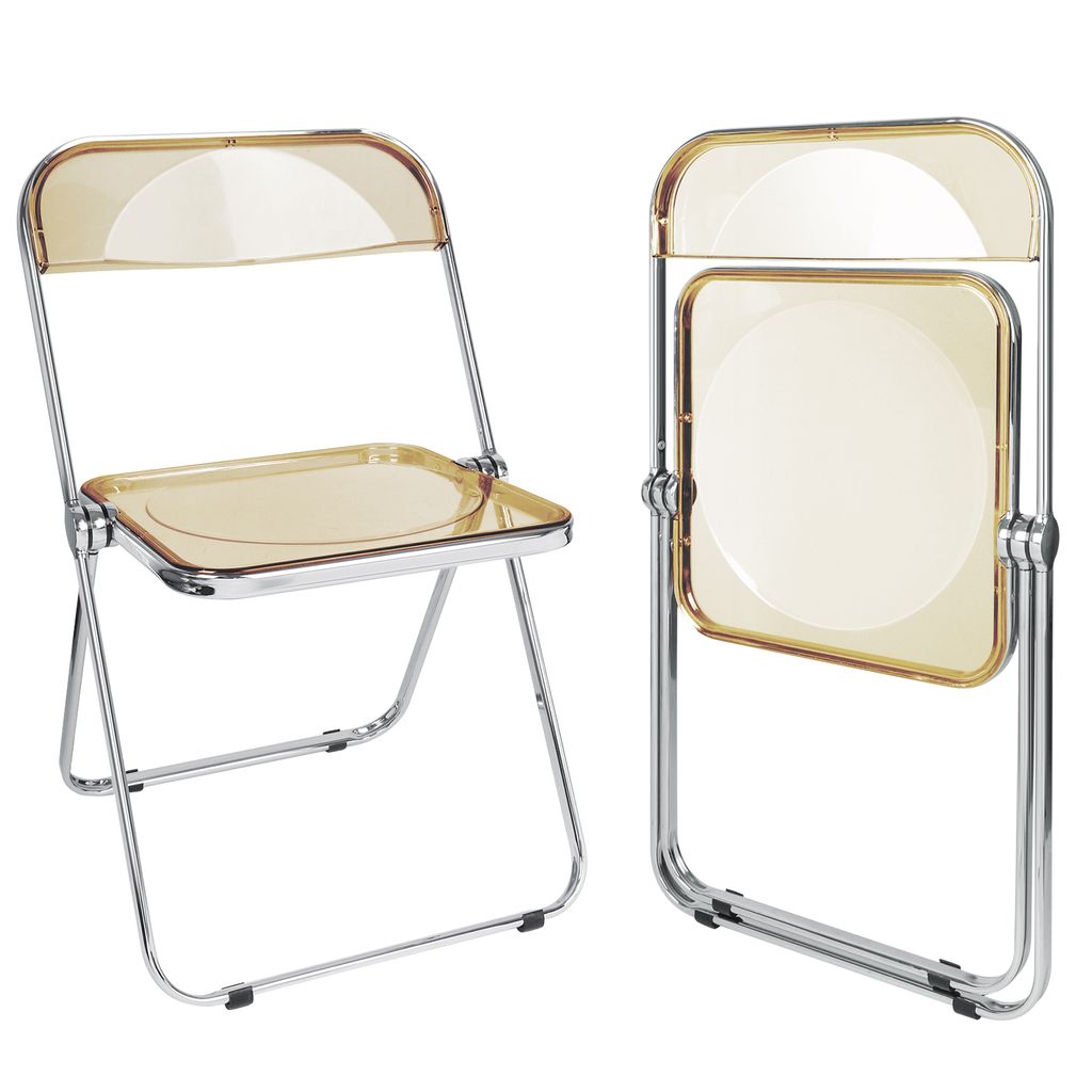 Klappstuhl 1er Set Lounge-Sessel Besuchersstuhl PET‌ Produktbild 