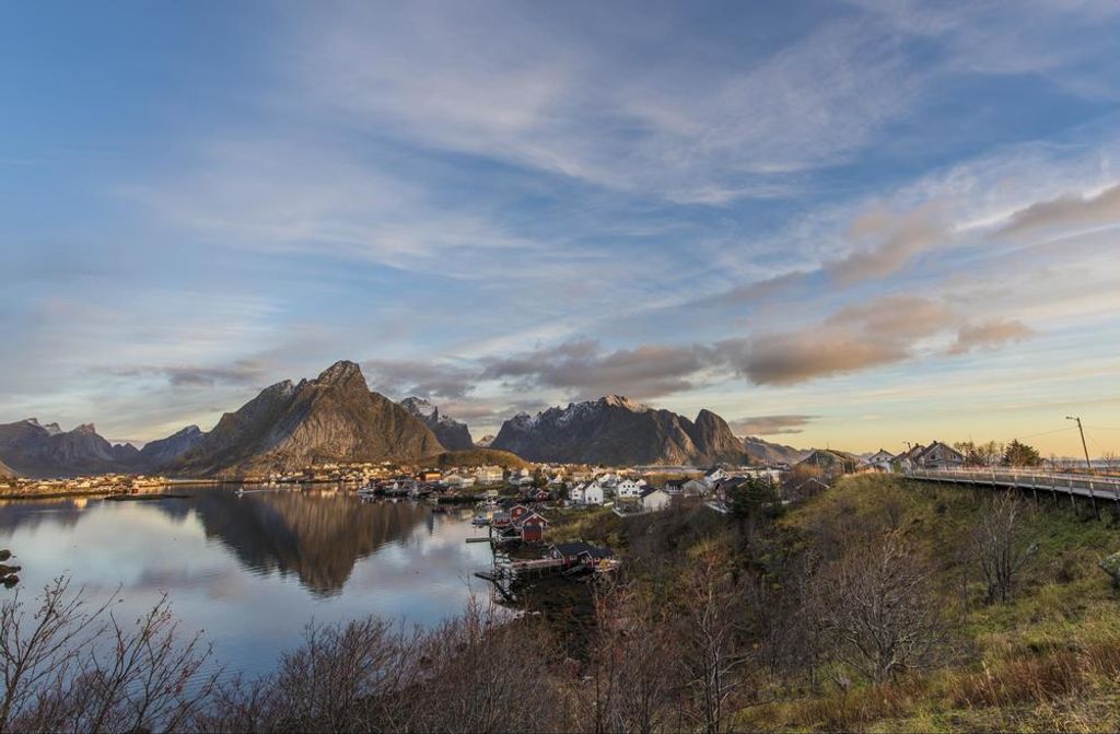 hansepuzzle 31551 - Lofoten Puzzle, 500 Teile, Natur, 46,0 x 30,0cm mit hochwertiger Aufbewahrung, Kartonbox und wiederverschließbarem Beutel
