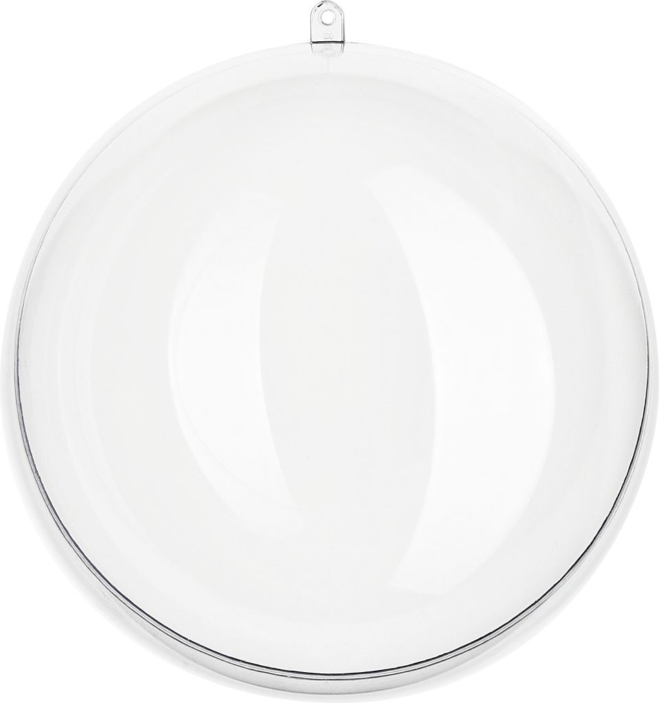 Acrylkugel 18 cm Durchmesser transparente Kunststoffkugel Produktbild 